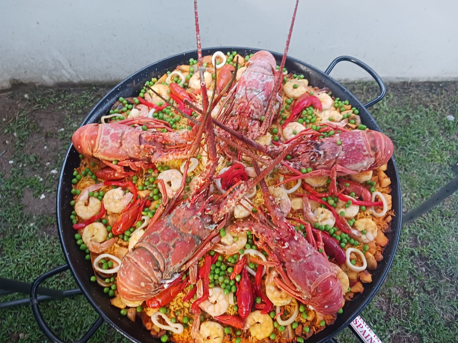 Plato elegante de comida para evento de catering en Puerto Rico